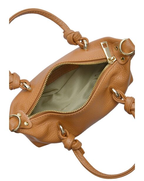 Sac bandoulière en cuir Mission Workshop cognac - 8.5x10x7 cm