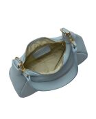 Bolso SBV 58 de piel celeste - 13x26x8 cm
