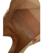 Bolso hobo Mismo de piel coñac - 22x25x14 cm