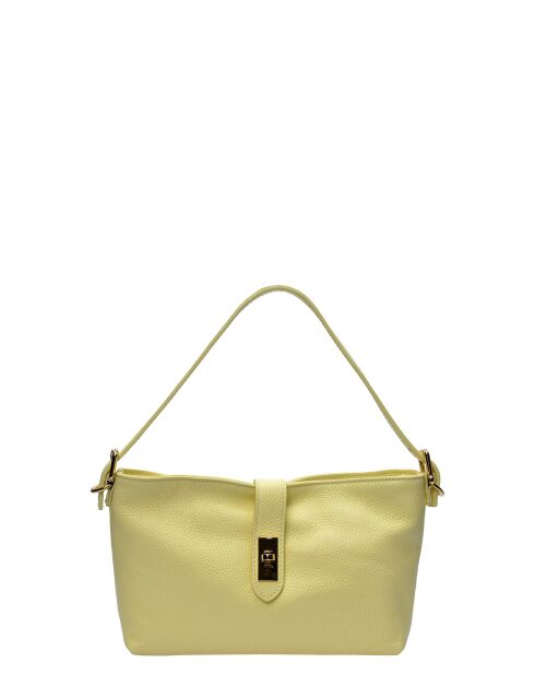 Bolso de mano de piel Osoi amarillo - 18x29x7cm