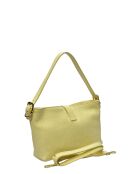 Gele leren handtas van Osoi - 18x29x7cm