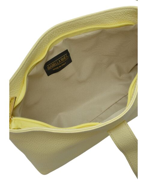 Bolso de mano de piel Osoi amarillo - 18x29x7cm