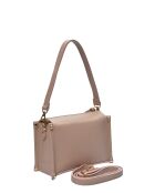 Borsa Hereu in pelle color cipria - 12x19x9 cm