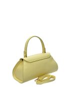 TSBV 55 gele leren draagtas - 15x30x9 cm