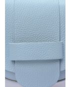 TSBV 54 Celeste Schultertasche aus Leder - 13x16,5x7 cm