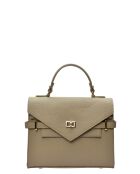TSBV 56 Schlammleder Handtasche - 20x26,5x8,5 cm