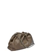 2226 modderleren schoudertas - 17x32x7 cm