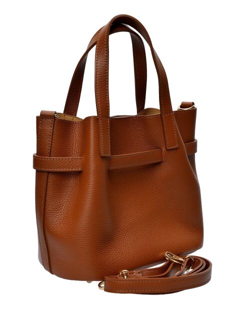 Borsa in pelle Atelier Baltus cognac - 23x25,5x16,5 cm