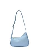 TSBV 53 Celeste Schultertasche aus Leder - 13,5 x 27 x 4 cm