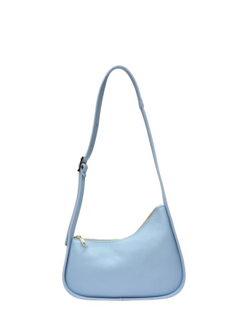TSBV 53 Celeste Schultertasche aus Leder - 13,5 x 27 x 4 cm