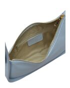 TSBV 53 Celeste Schultertasche aus Leder - 13,5 x 27 x 4 cm