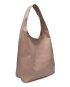 TSBV 57 Beuteltasche aus puderfarbenem Leder - 32x43x15 cm