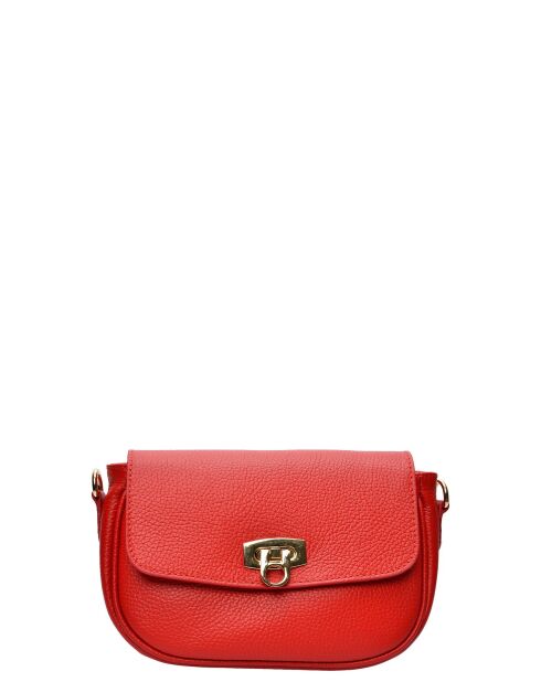 Borsa a tracolla Bellroy in pelle rossa - 13x20x7,5 cm