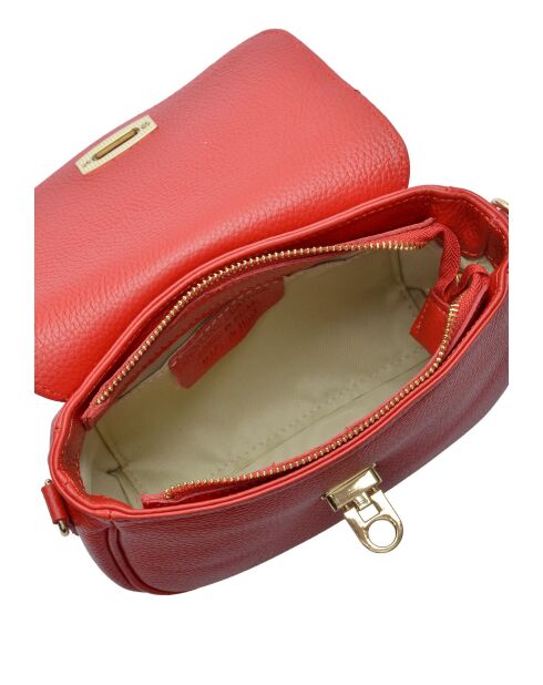 Borsa a tracolla Bellroy in pelle rossa - 13x20x7,5 cm