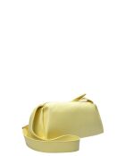 Manu Atelier gelbe Schultertasche aus Leder - 16,5x28x10 cm