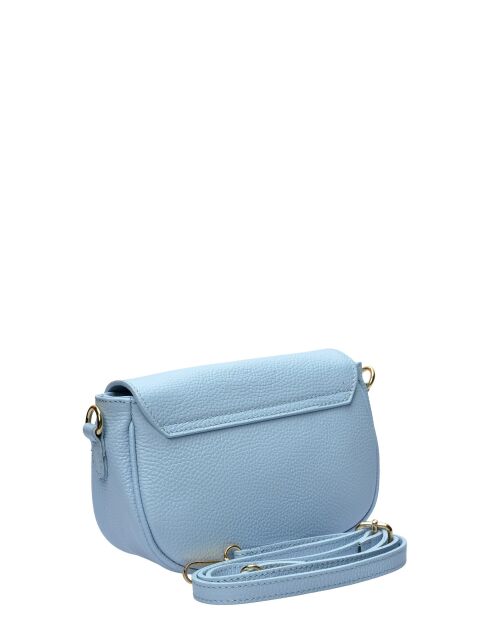 Incase celeste leren schoudertas - 13x20x7,5 cm