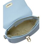 Incase celeste leren schoudertas - 13x20x7,5 cm