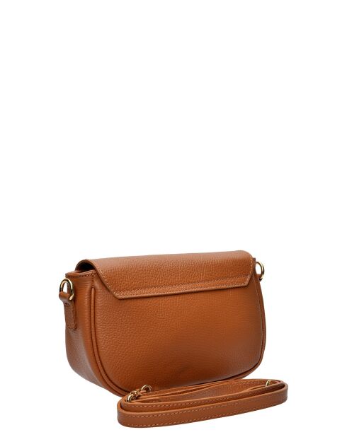 Ucon Acrobatics cognac leren schoudertas - 13x20x7,5 cm