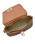 Ucon Acrobatics cognac leren schoudertas - 13x20x7,5 cm