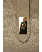 Sac à main en cuir Wandler boue - 18x29x7cm