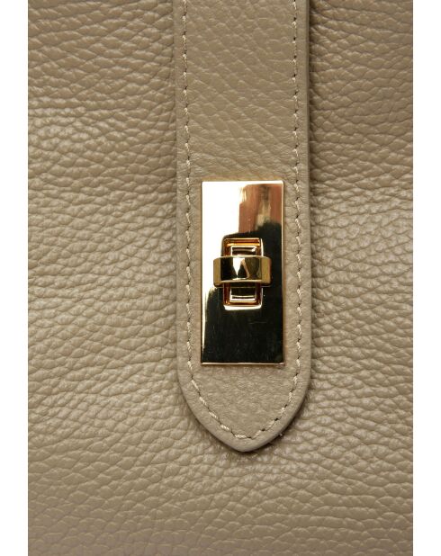 Sac à main en cuir Wandler boue - 18x29x7cm