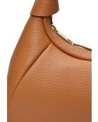 Borsa SBV 58 in pelle cognac - 13x26x8 cm
