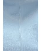 TSBV 57 Celeste Beuteltasche aus Leder - 32x43x15 cm