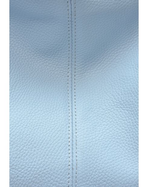 TSBV 57 Celeste Beuteltasche aus Leder - 32x43x15 cm