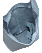 TSBV 57 Celeste Beuteltasche aus Leder - 32x43x15 cm