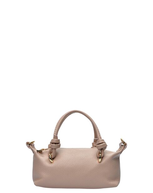 Brooks England Schultertasche aus puderfarbenem Leder - 8,5 x 10 x 7 cm