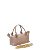 Brooks England Schultertasche aus puderfarbenem Leder - 8,5 x 10 x 7 cm