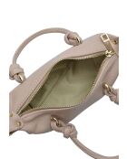 Brooks England Schultertasche aus puderfarbenem Leder - 8,5 x 10 x 7 cm