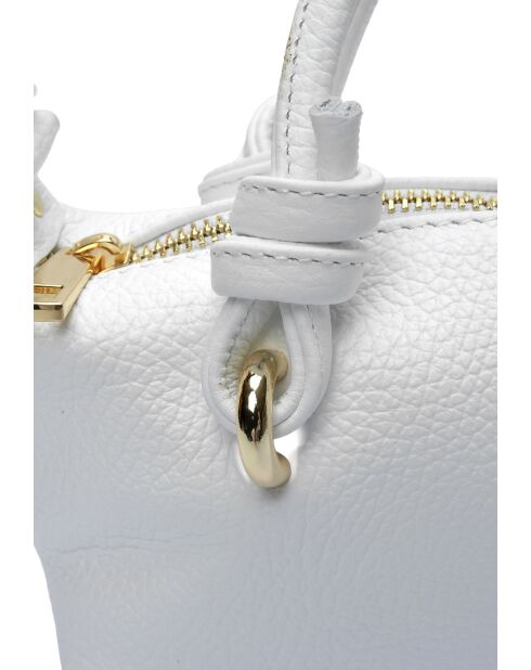 Bandolera de piel blanca de Chrome Industries - 8,5x10x7 cm