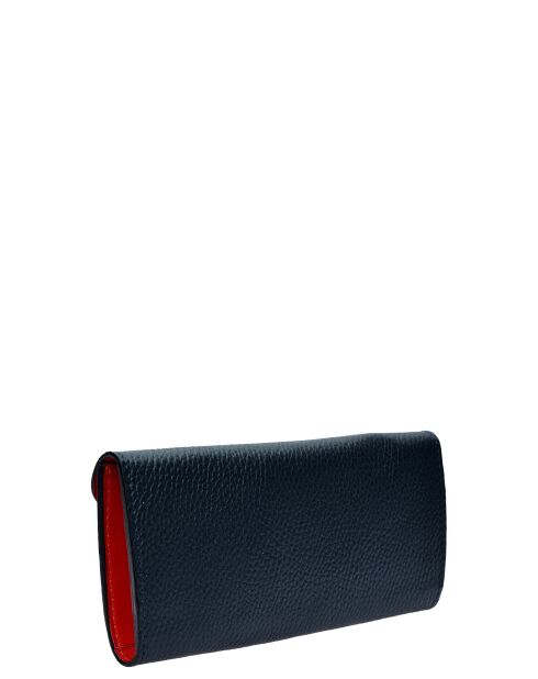 SBV 59 Geldbörse aus dunkelblauem Leder - 9x19x/ cm