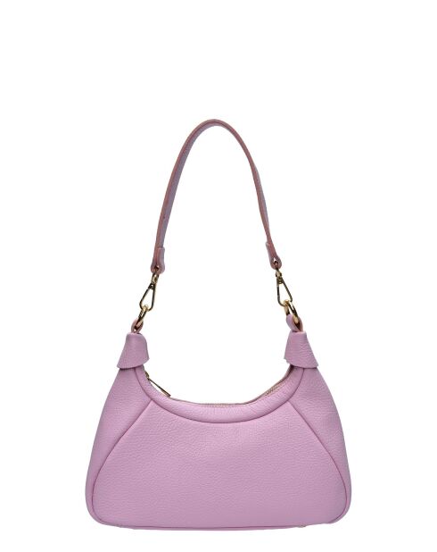 Bolso SBV 58 de piel rosa - 13x26x8 cm