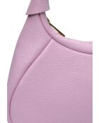 Bolso SBV 58 de piel rosa - 13x26x8 cm
