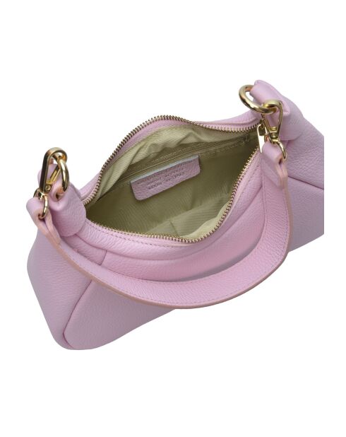 Bolso SBV 58 de piel rosa - 13x26x8 cm