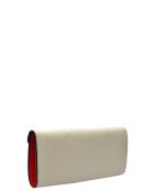 SBV 59 Geldbörse aus beigefarbenem Leder - 9x19x/ cm