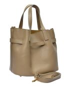 Handtasche Oisika aus Schlammleder - 23x25,5x16,5 cm