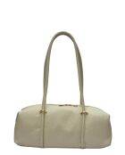 Sac bandoulière en cuir Sandqvist beige - 14x38x12.5 cm