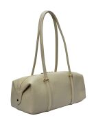 Sac bandoulière en cuir Sandqvist beige - 14x38x12.5 cm