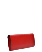 SBV 59 rote Ledergeldbörse - 9x19x/ cm