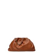 Schultertasche aus Leder 2226 Cognac - 17x32x7 cm