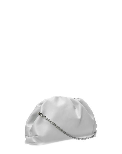 Sac bandoulière en cuir 2226 blanc - 17x32x7 cm