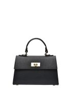 Bolso de piel Cuyana negro - 12,5x19,5x7,5 cm