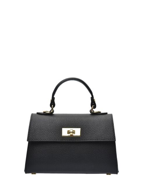 Bolso de piel Cuyana negro - 12,5x19,5x7,5 cm