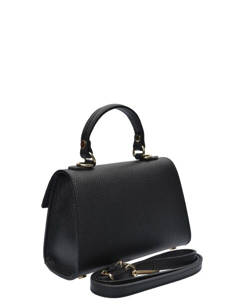 Bolso de piel Cuyana negro - 12,5x19,5x7,5 cm