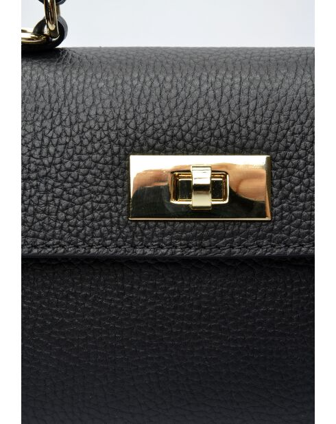 Bolso de piel Cuyana negro - 12,5x19,5x7,5 cm