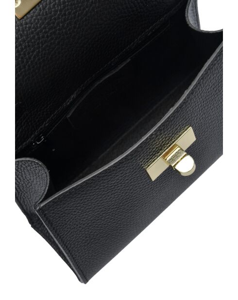 Bolso de piel Cuyana negro - 12,5x19,5x7,5 cm