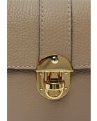 SBV 78 Beuteltasche aus Schlammleder, 16,5 x 12 x 6 cm